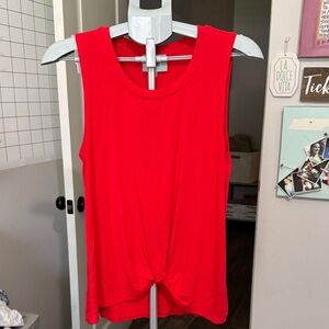 Skies Are Blue Cherry Red Tank Top